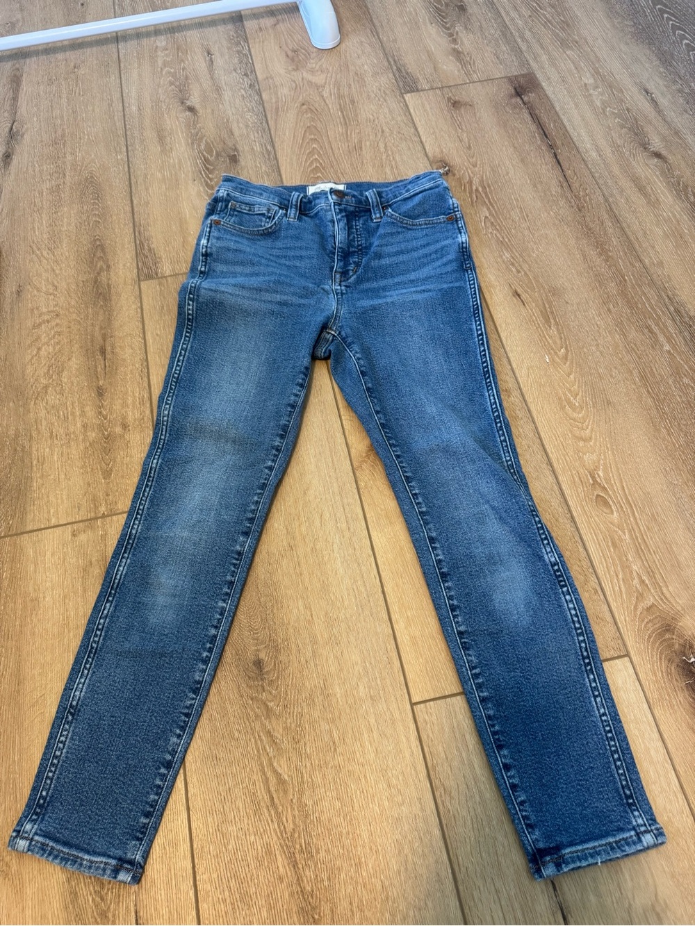 MADEWELL 10” HIGH RISE SKINNY CROP JEANS SIZE 25